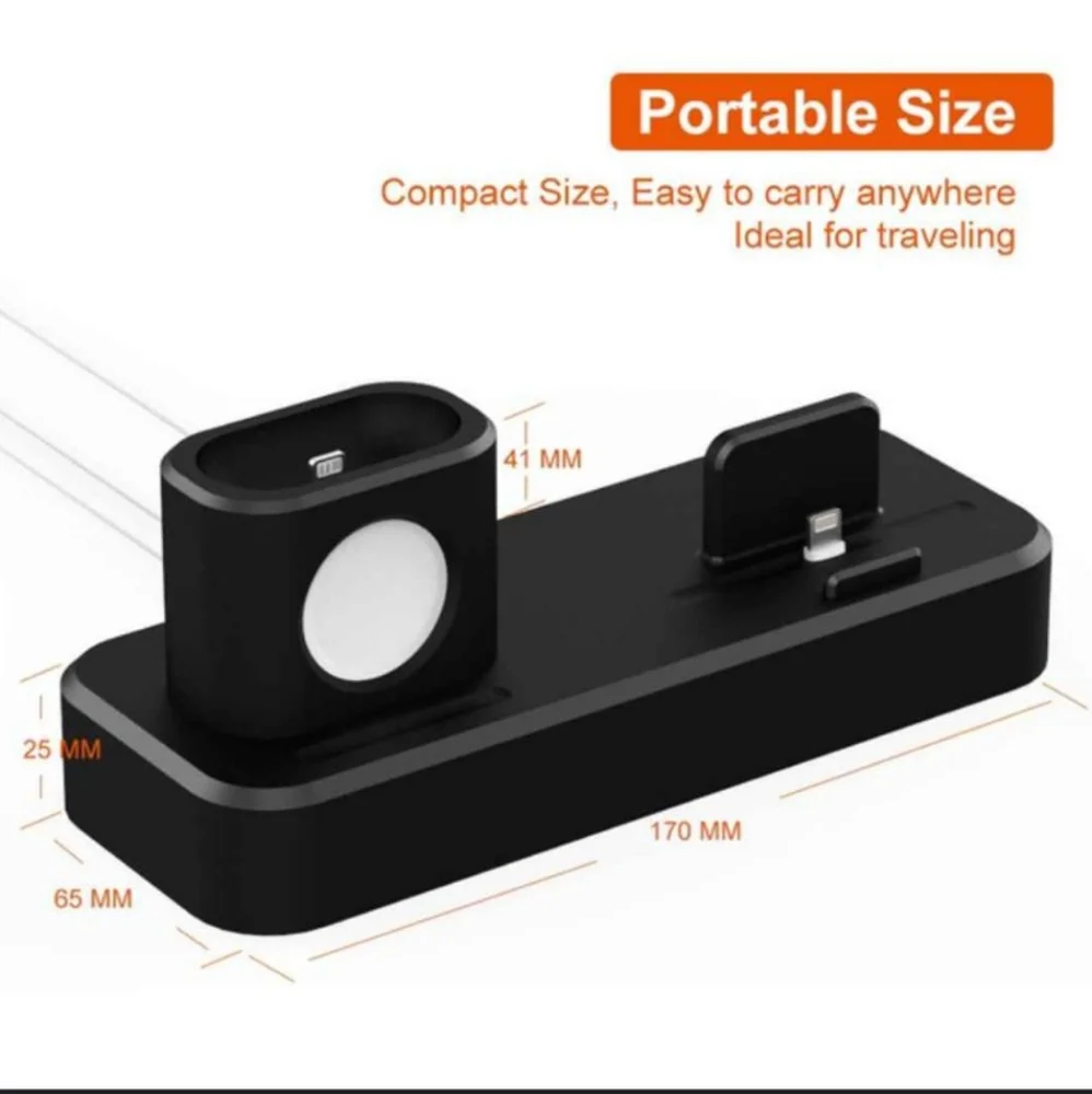 Three in one charging stand